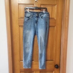 Judy Blue Size 29 Skinny Fit Blue Jeans/Denim, Distressed, Women's, GUC
